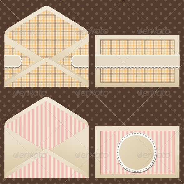 Collection of Old Vintage Envelopes. - Man-made Objects Objects