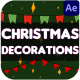 Christmas Garlands and Decorations | After Effects