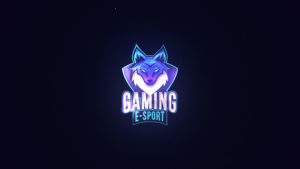 Glowing Logo Reveal