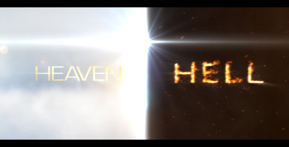 Heaven and Hell Video Displays template preview