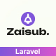 Zaisub - Subscription & Billing Management Laravel Script.