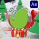 3D Christmas Logo for After Effects