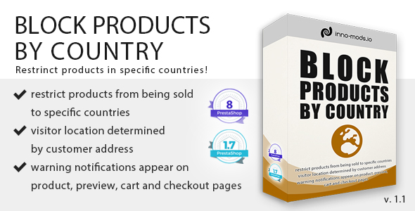 Block Products By Country