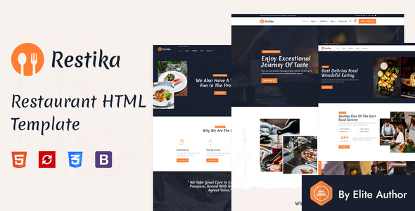 Restika - Restaurant HTML Template