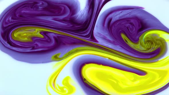 Abstract Paint Spreads And Swirling Texture 186