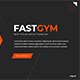 Fastgym - Gym Google Slides Template By SuperSonic_Studio | GraphicRiver