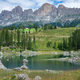 Alpine lake of Carezza in Val d&#39;Ega - Bolzano - PhotoDune Item for Sale