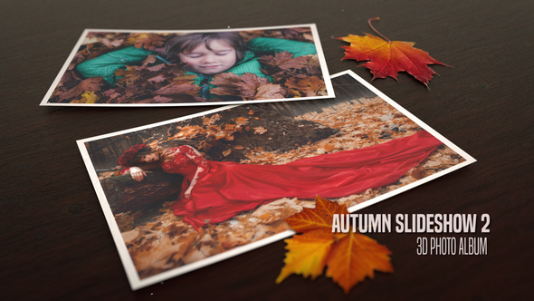 Autumn Slideshow V.2 Video Displays template preview