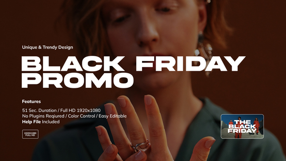 Black Friday Promo Product Promo template preview