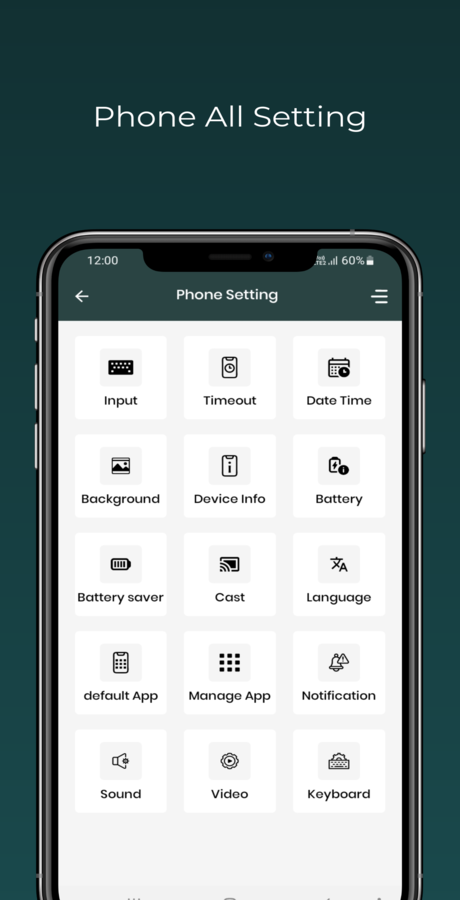 Fast Phone Settings - Phone Settings - Quick Settings by CodeSpaceInfotech