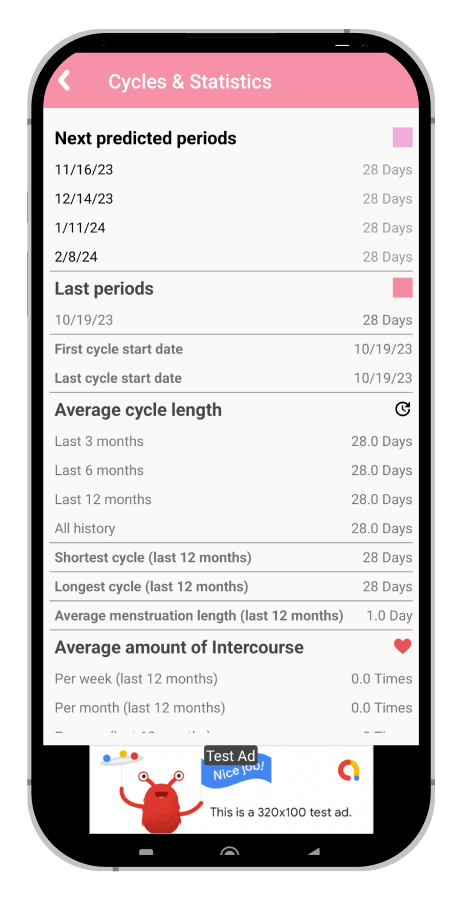 Ovulation - Period Tracker - Period Calendar - Cycle Tracker ...