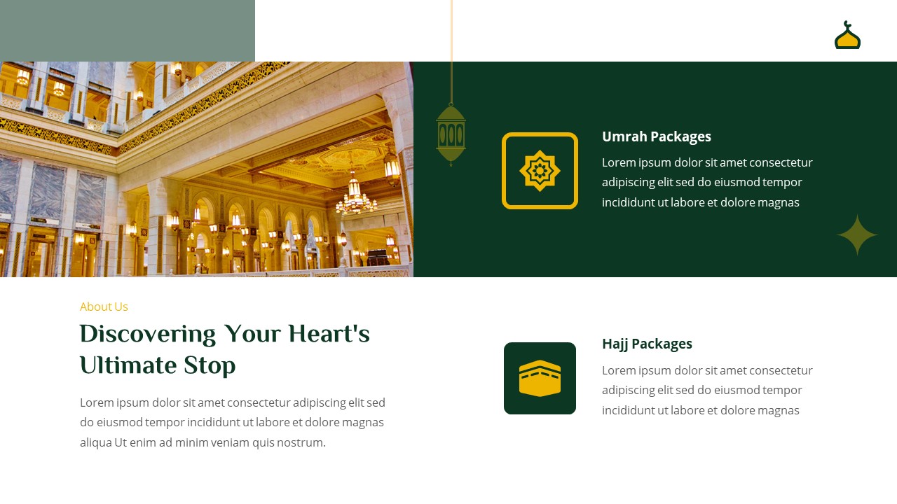 Umrah Journey PowerPoint Template, Presentation Templates | GraphicRiver