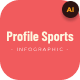 Profile Sports Infographic Asset Illustrator