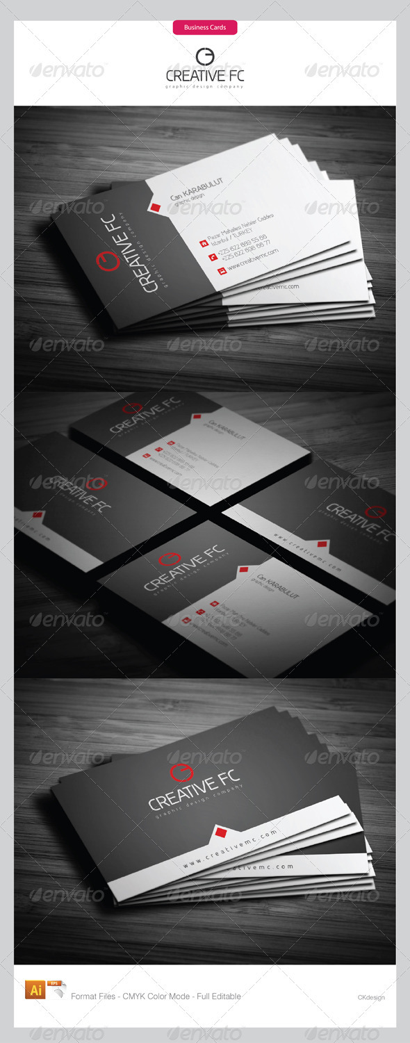 Corporate Business Cards 288 - Creative Business Cards