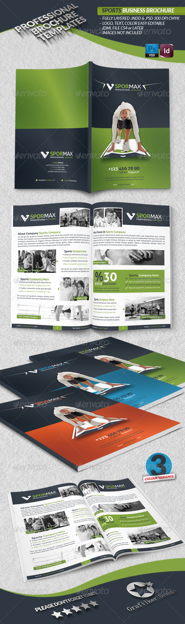 Sports Business Brochure - Informational Brochures