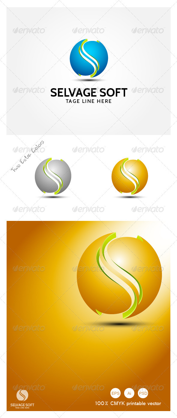 Selvage Soft - Modern logo - Letters Logo Templates