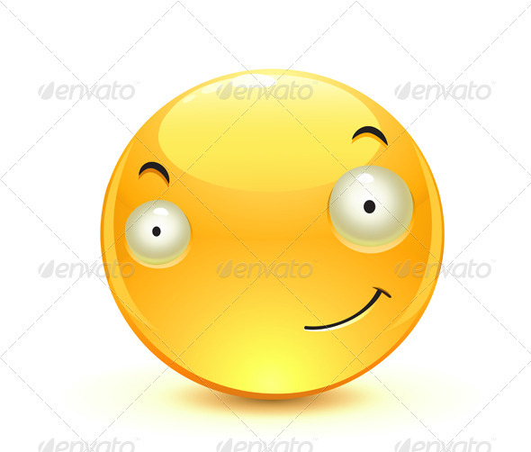 Yellow Emoticon - Characters Vectors