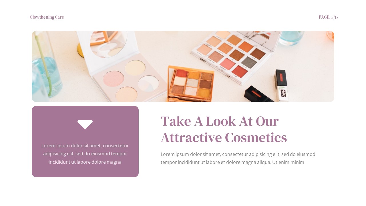 Cosmetic Google Slide, Presentation Templates | GraphicRiver