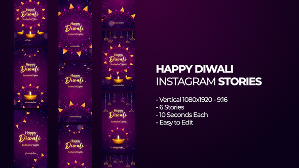 Happy Diwali Instagram Stories