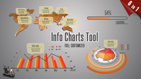 Info Charts Tool - VideoHive 3923999