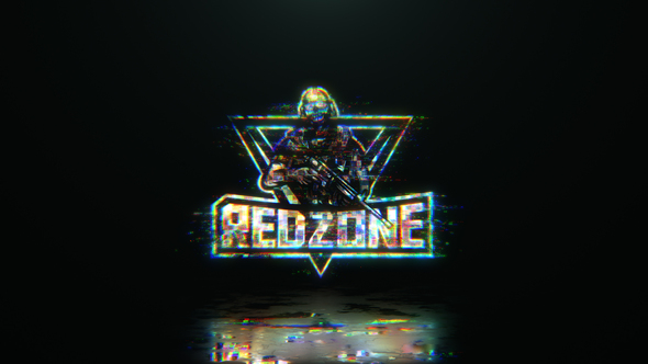 Digital Glitch Logo V3 Logo Stings template preview