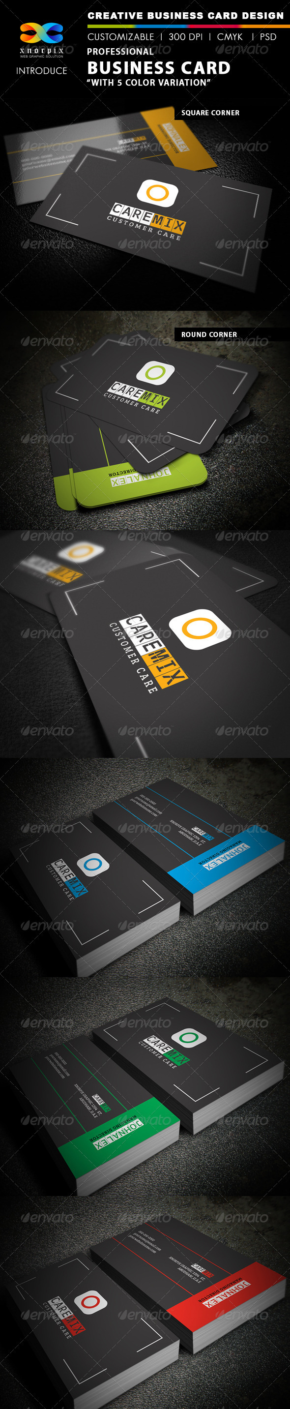Customer Care Business Card