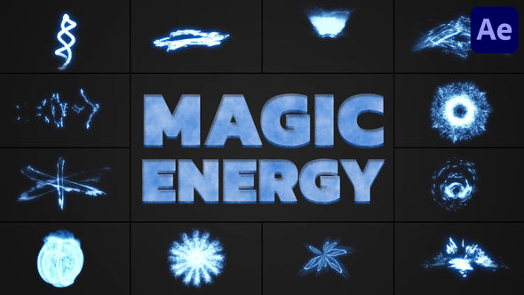 Magic Energy Elements for After Effects