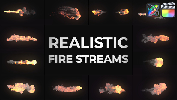 Realistic Fire Streams for FCPX