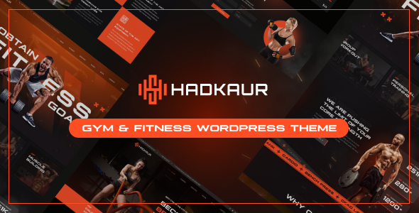 Hadkaur – Fitness and Gym WordPress Theme