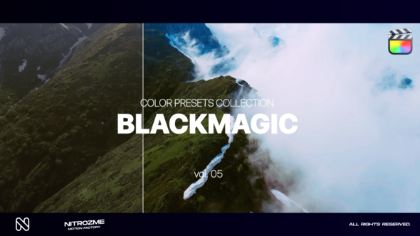Blackmagic LUT Collection Vol. 05 for Final Cut Pro X