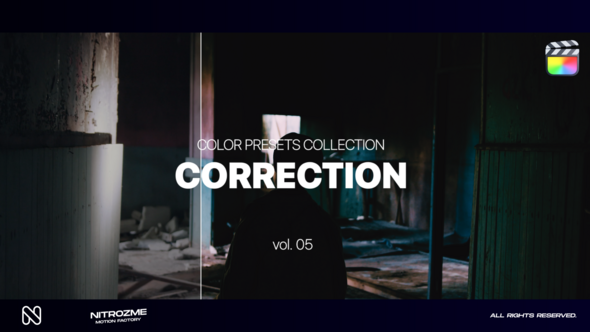 Correction LUT Collection Vol. 05 for Final Cut Pro X