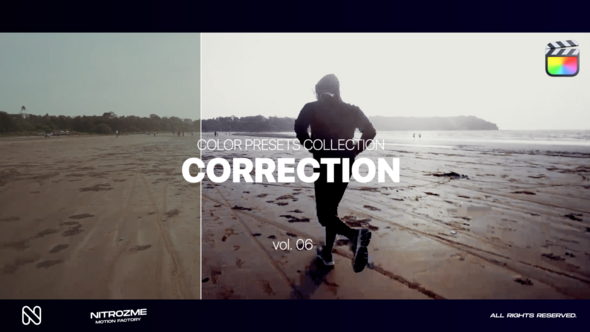 Correction LUT Collection Vol. 06 for Final Cut Pro X