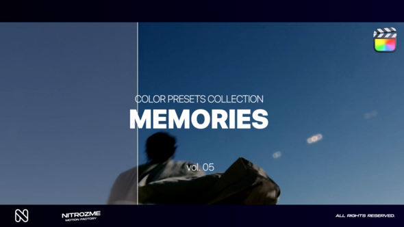 Memories LUT Collection Vol. 05 for Final Cut Pro X