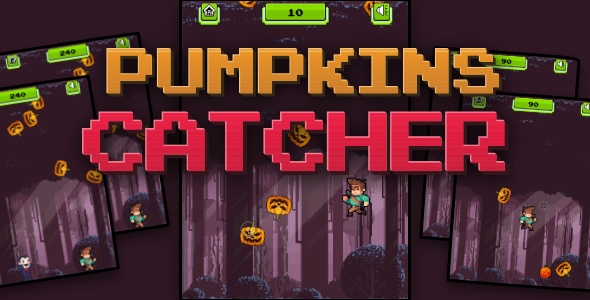 Pumpkin Catcher - Cross Platform Casual Game