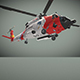 Sikorsky MH-60J Jay Hawk Basic Animation Low-poly - 3D Model