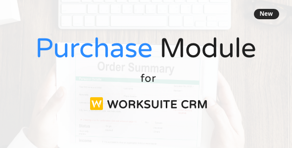 Purchase Module for Worksuite CRM