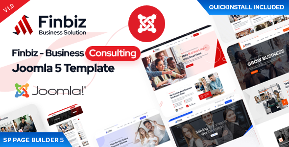 Finbiz - Joomla 5 Consulting Business Template | Consultant