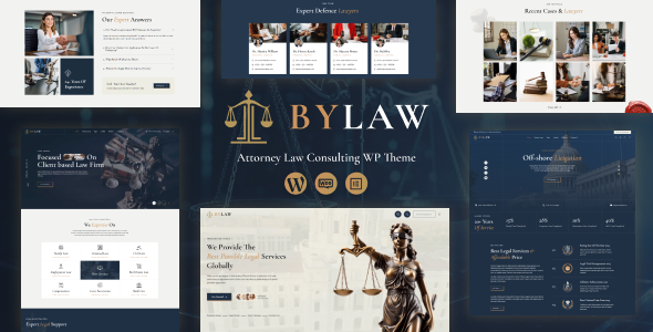 ByLaw - Lawyer, Law Firm Theme