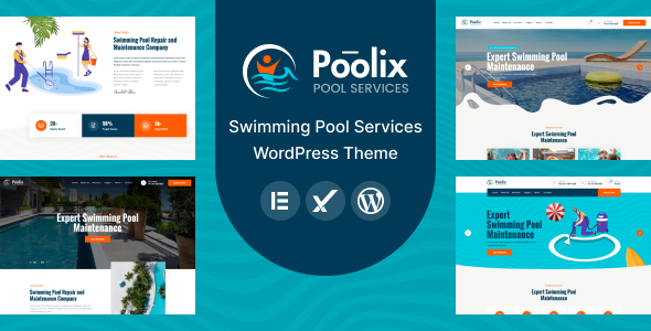 Poolix – Pool Cleaning & Renovation WordPress Theme