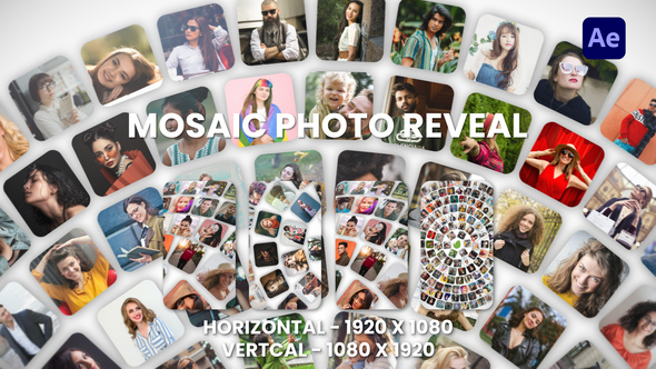 Mosaic Photo Reveal
