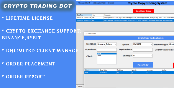 Binance and Bybit COPY TRADING Master to Slave