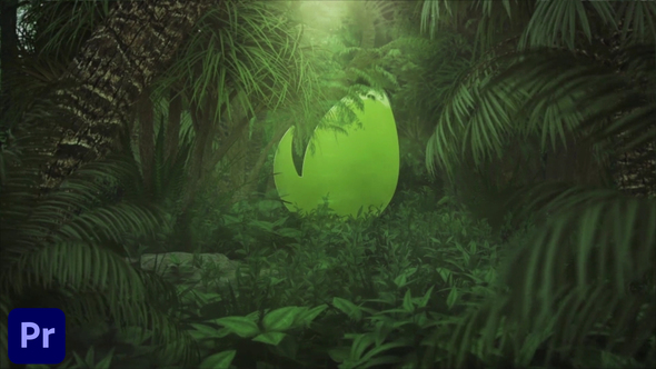 Eco Nature Green Jungle Logo Reveal