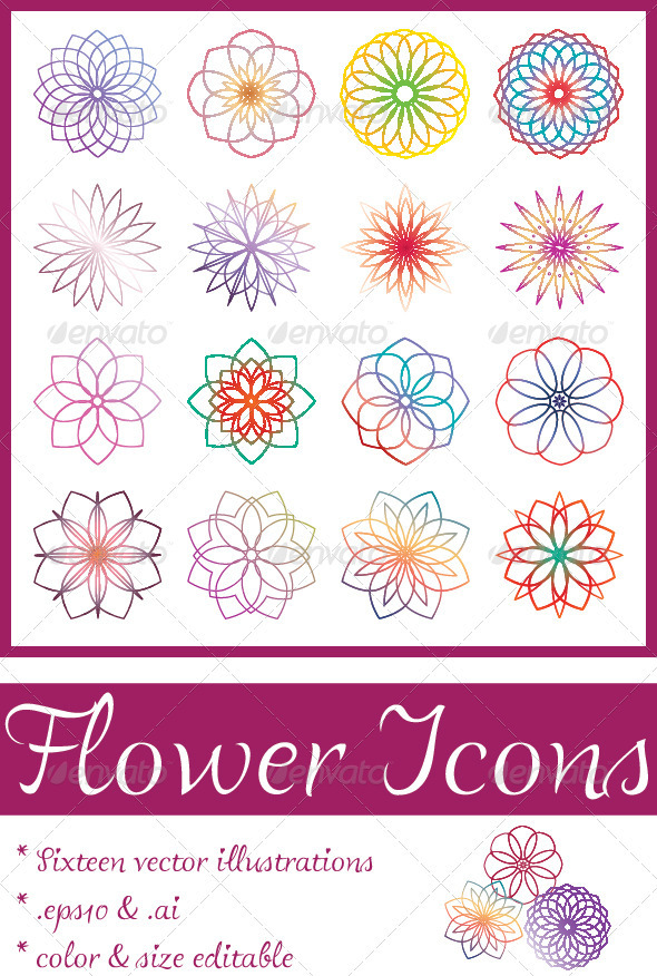 Flower Icons