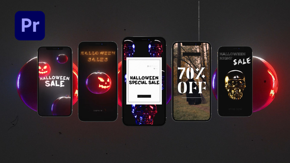 Halloween Stories - Premiere Pro Premiere Pro template preview