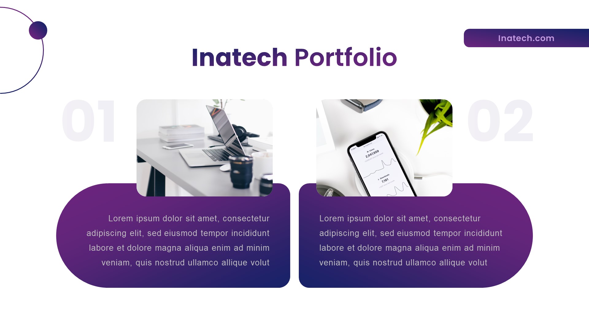 Inatech - Digital Agency Keynote Template, Presentation Templates ...