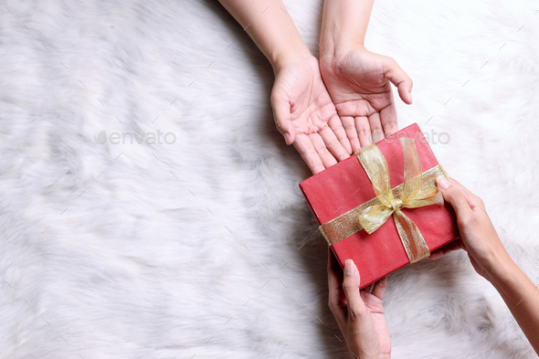 Hand Give and Receive The Gift