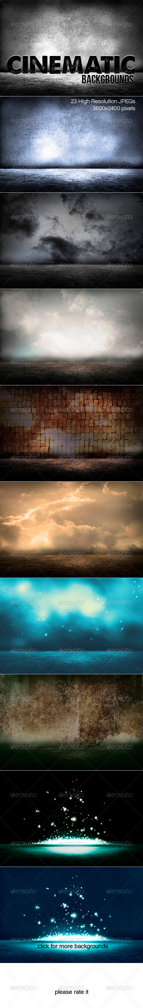 Cinematic Backgrounds by creativeartx | GraphicRiver