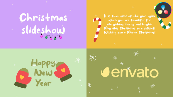 Animated Christmas Cards | DaVinci Resolve