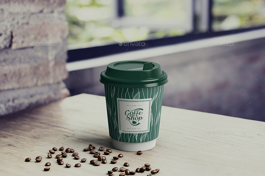 Paper Cup 250ml Mock up, Graphics | GraphicRiver