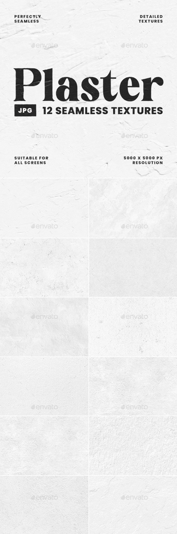 Seamless Plaster Wall Textures